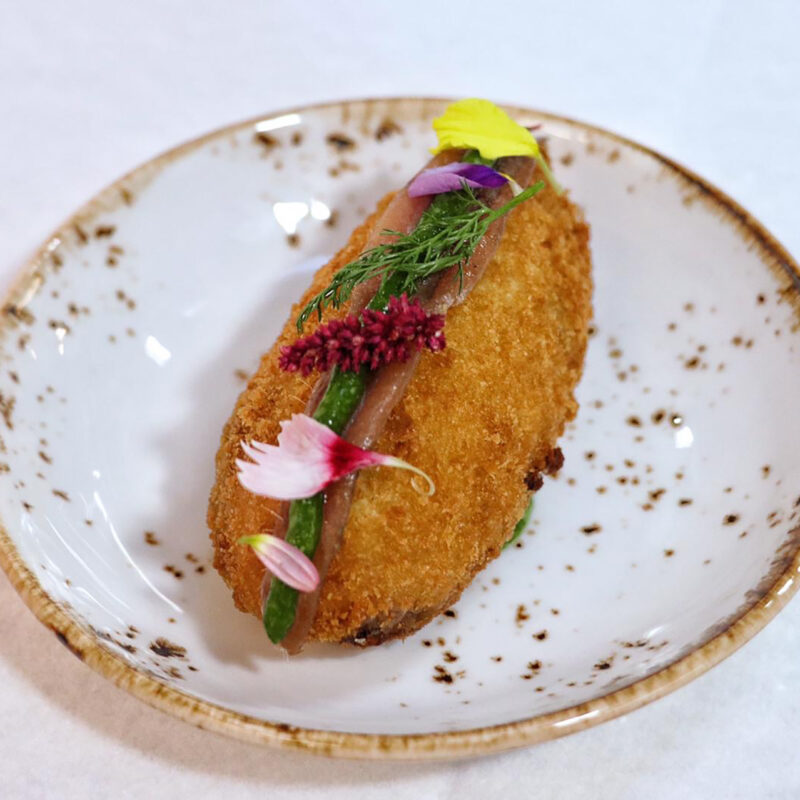 Arancino a beccafico